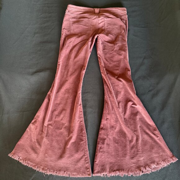 Rare Free People Cord Super Flare Sz 29 - Picture 6 of 16